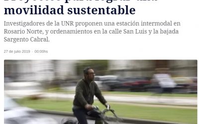 Movilidad Urbana – Publicación Diario La Capital  01/08/2019 | Noticia