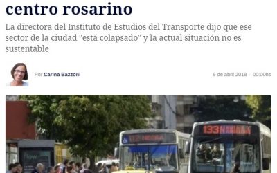 Movilidad Urbana – Publicación Diario La Capital  05/04/2017 | Noticia