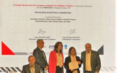 DISTINGUIDA MENCIÓN EN MOVILIDAD ELÉCTRICA 2022
