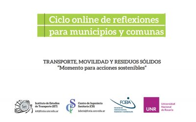 Movilidad Urbana – Publicación en Canal YouTube FCEIA UNR JUN-SEPT 2020 | Capacitación