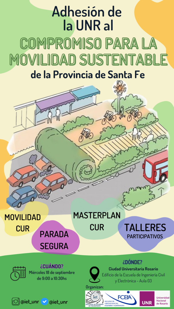 Organización del Evento “Compromiso para la Movilidad Sustentable-UNR”